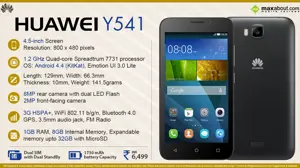Quick Facts - Huawei Y541