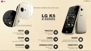 Quick Facts - LG K5