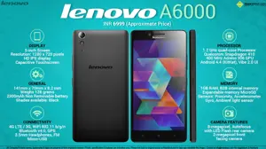 Quick Facts - Lenovo A6000