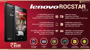 Quick Facts - Lenovo RocStar A319