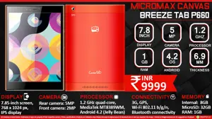 Quick Facts - Micromax Canvas Breeze Tab P660