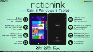 Quick Facts - Notion Ink Cain 8