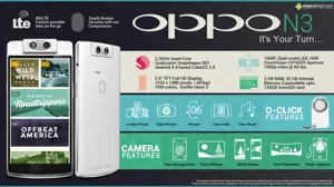 Quick Facts - Oppo N3