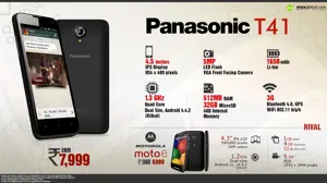 Quick Facts about Panasonic T41 Andoroid KitKat Smartphone