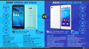 Sony Xperia M4 Aqua VS ASUS Zenfone Selfie