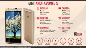 Quick Facts - iBall Andi Avonte 5