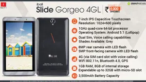 Quick Facts - iBall Slide Gorgeo 4GL