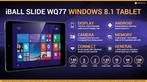 Quick Facts - iBall Slide WQ77 Windows Tablet
