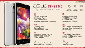 Quick Facts - Intex Aqua Sense