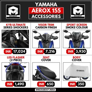 Yamaha Aerox 155 Accessories Official Price List
