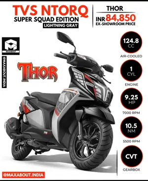 TVS NTorq Thor Edition Launched in India