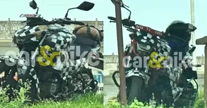 New Hero Motorcycle Spotted (Image Source - CNB)