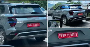 Hyundai Creta EV Spotted - Image Source - Motorbeam