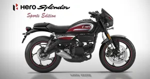 Hero Splendor Sports Edition (Rendering)