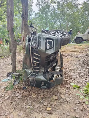Mahindra Scorpio-N Accident