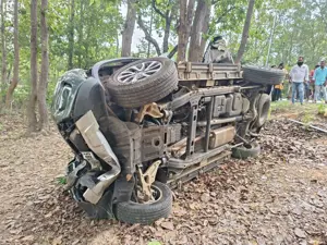 Mahindra Scorpio-N Accident