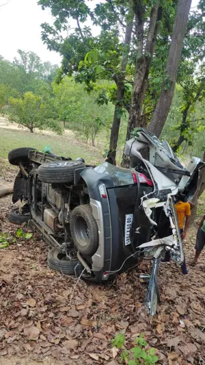 Mahindra Scorpio-N Accident