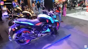 Miami Blue TVS Apache 200