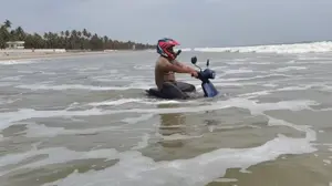 Ola Scooter vs Salt Water - Aki D Hot Pistonz