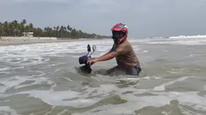 Ola Scooter vs Salt Water - Aki D Hot Pistonz