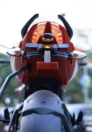 New Red Bajaj Pulsar NS