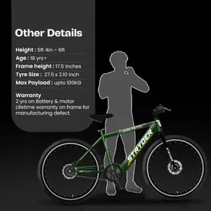 Tata Stryder Zeeta Plus E-Bike