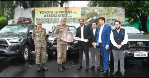 Toyota Delivers Hilux Pick-Up Trucks To The Indian Army