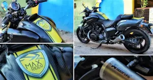 Yamaha VMAX Max Rider Edition by Knight Auto Customizer