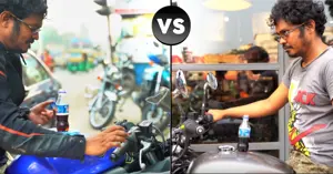 Vibration Test Video: Yamaha R3 vs. Royal Enfield Interceptor 650