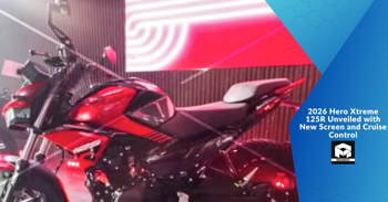 2026 Hero Xtreme 125R Unveiled with New Screen and Cruise Control