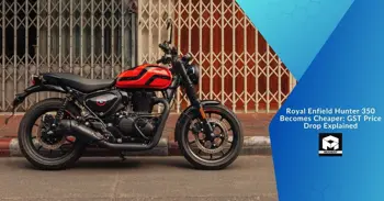 Royal Enfield Hunter 350 Becomes Cheaper: GST Price Drop Explained