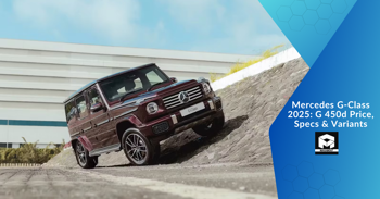 Mercedes G-Class 2025: G 450d Price, Specs & Variants