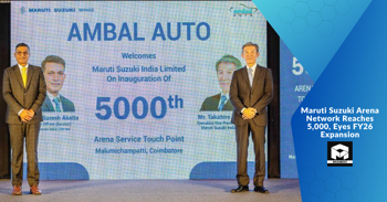 Maruti Suzuki Arena Network Reaches 5,000, Eyes FY26 Expansion