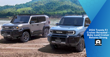 2026 Toyota FJ Cruiser Revealed – Baby Land Cruiser Returns Strong