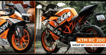 KTM RC200 BBOY Edition by Sana Designs (Kerala)