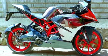 KTM RC390 Graphite Chrome and Bobby Red Edition by R.A.C.E