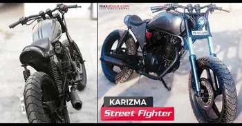 Custom-Made Hero Karizma Street Fighter by Aghori Customs