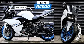 This is one of the Best Modified KTM RC 200 Sportbikes in India