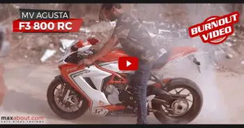 MV Agusta F3 800 RC Limited Edition Burnout Video