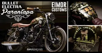 Custom Royal Enfield Bullet Electra 'Parantapa' by Eimor Customs