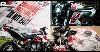 Benelli TNT 600i 'Zombie Edition' by Knight Auto Customizer