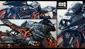 Batman-Themed KTM RC 200 Sportbike by A-Wraps