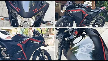 Meet Matte Black Honda CBR150R by A-Wraps (Chennai)