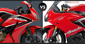 Detailed Comparison: Honda CBR300R vs TVS Apache RR 310