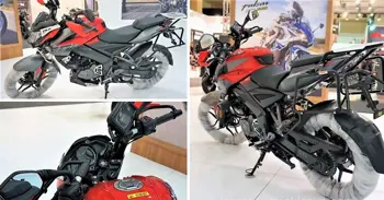 Adventure-Ready Bajaj Pulsar NS200 Details & Live Photos