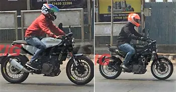 Husqvarna Vitpilen 401 & Svartpilen 401 Spotted Testing in India