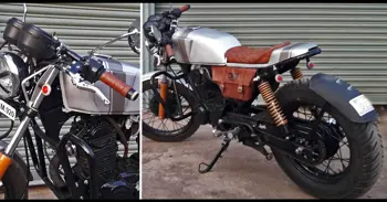 Hero Honda CBZ Spitfire V.82 by Dochaki Designs (Pune)