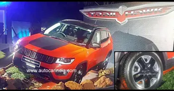 Jeep Compass Trailhawk Diesel Showcased in India