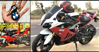 TVS Apache RR 310 Modified to Look Like a BMW S1000RR