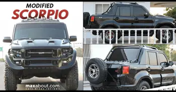 Heavily Modified Mahindra Scorpio by SP Design Studio